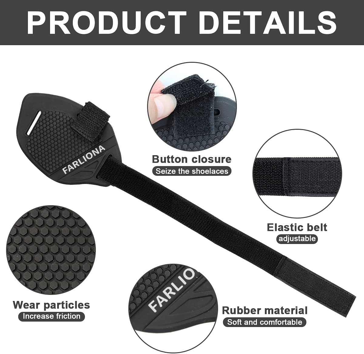 Motorcycle Motorbike Shift Pad, Shoe Boot Protector Cover, Useful Rubber Gear Shifter